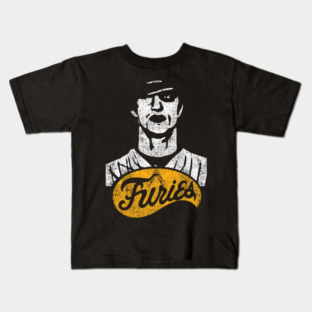 Baseball Furies RETRO Kids T-Shirt by DKornEvs